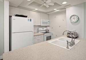 Partial Beach View 2 bedroom, 2 bath at Sanibel Moorings Resort #1022