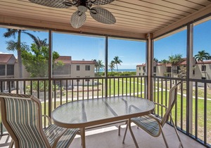Partial Beach View 2 bedroom, 2 bath at Sanibel Moorings Resort #1022