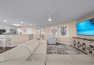 Pine Cove #101 is a 3/2 beachfront Sanibel vacation rental condo