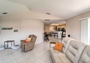 Private Pool: Waterfront Cape Coral Home!