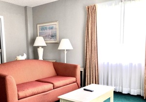 Studio condo with views of Volcano Bay. Great Location. Pool and Hot tub