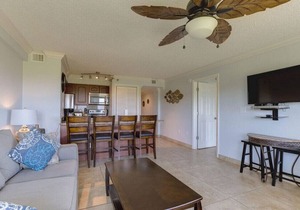 Two Spectacular Ocean Views from the Living Room and Master Bedroom of the Condo