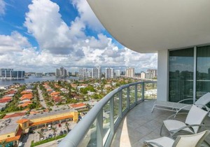 Wake Up to 360 Views, Beachfront Terrace 25th floor at Marenas Beach Resort