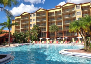 Westgate Lakes Resort studio unit, Friday check-in