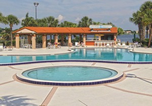 Westgate Lakes Resort studio unit, Friday check-in