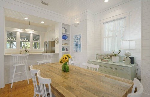 Seaside House | 1 Block to Beach in Seaside, FL - Porches and Deck + 2 Adult Bikes!