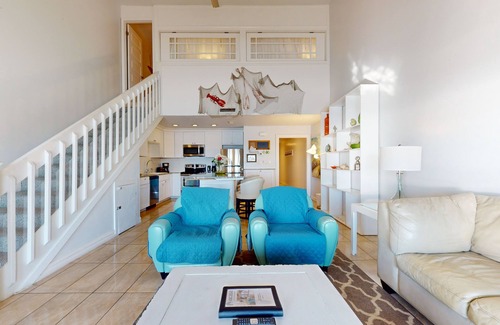 Crystal Beach Condo | 2-story Condo Gulf Front, Near Shopping/Dining