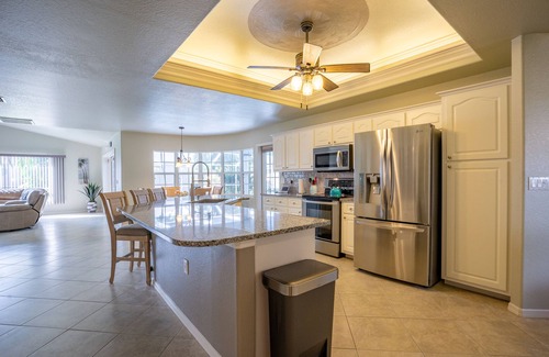 Pelican House | 3-Bed, 2-Bath Cape Coral Home with Heated South-Facing Pool & Hot Tub!