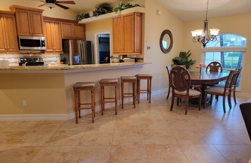 Burnt Store House | 4-bedroom house in superb Cape Coral with Pool, AC, WiFi. Enjoy your stay