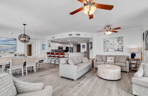 Fort Morgan Condo | Beach Club A-801~East Corner Unit, In/Outdoor Pools, Sauna, Hot Tub + $400 in FREE Activities Daily