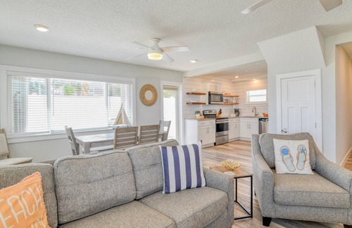 Butler Beach Apartment | BEACHFRONT NEW Heated POOL, Oceanfront Porch and View from Entire Living Space! Private Beach Access
