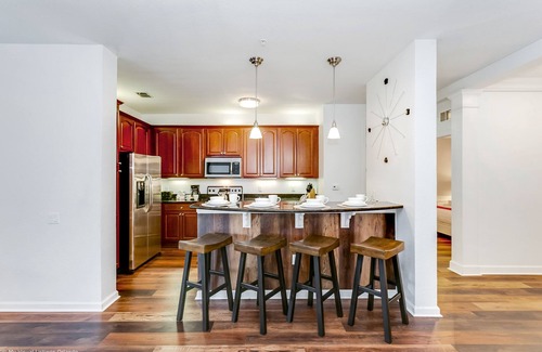 Florida Central Atlantic Coast Condo | Beautiful condo w/modern furnishings and relaxing patio space!