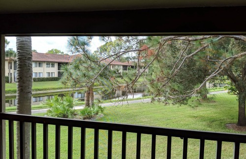 The Meadows Condo | Beautiful golf course view from this condo