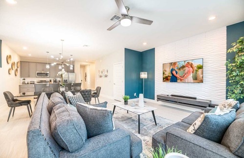 Florida Central Atlantic Coast House | Elegant Townhouse with Pool Views at Reunion