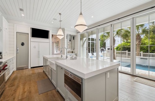WaterSound Beach House | Fall Getaways Available! Private Heated Pool! Amazing Views! Great Entertainment Space!
