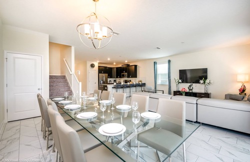Davenport House | Family-Friendly 9 Bed Game Spa Pool Home at Champions Gate Resort