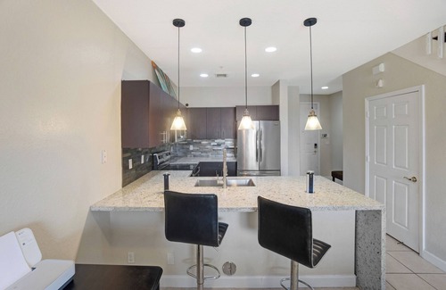 Lauderhill House | Lakefront Serenity: Kid-Friendly 2BR Townhome