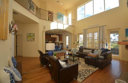 Marineland Acres House | Luxurious Beachfront Home with Hot Tub Fenced Yard Bikes Fire Pit