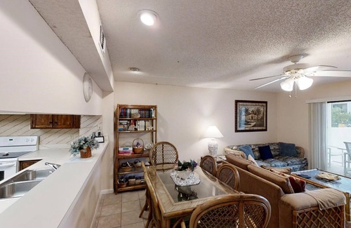 St. Augustine Beach Condo | Ocean Villas 100: 3 bedroom condo with huge patio, 2 pools and beach access