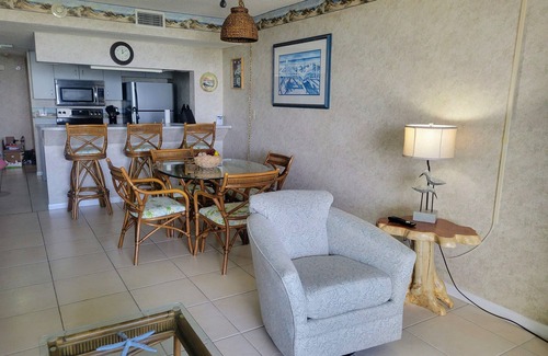 Port Canaveral Condo | OCEANFRONT Beachy, Classy, condo #305 at Cape Winds Resort in Cape Canaveral