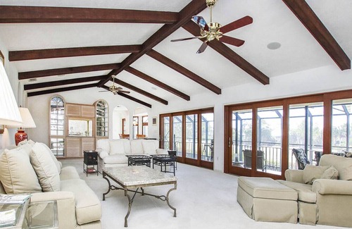 Beachview Country Club Estates House | Par View Beachview Estates Home with private pool and golf course views