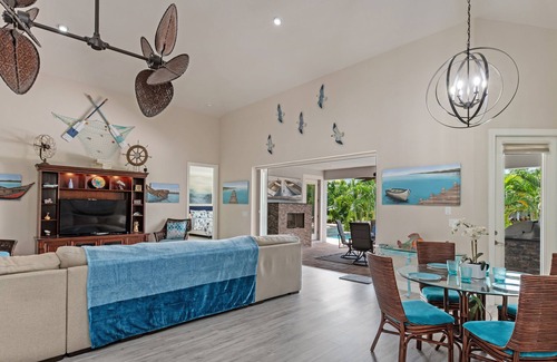Royal Harbor House | Spectacular Waterfront Pool Home With Expansive Sundeck & Boat Dock Area