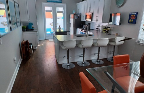 Beach Park House | Tampa Time-snowbirds, remote workers, families! Stylish, pet-friendly. 3mo min