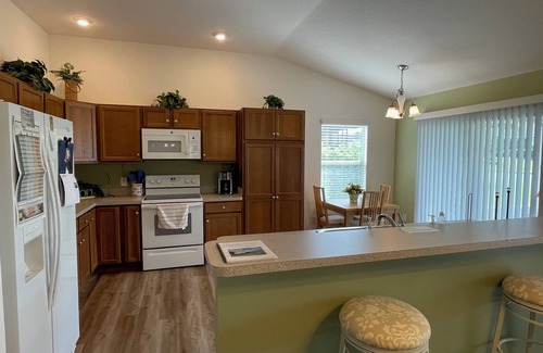 Charlotte House | This Amazing Home Has it ALL! Gas Golf Cart, BBQ, Bikes & close to the FUN