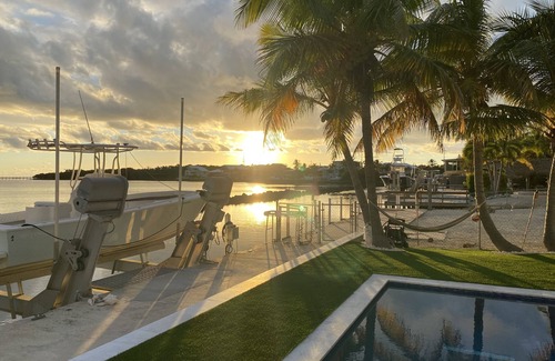Tavernier House | Tropical ocean front home beautiful location