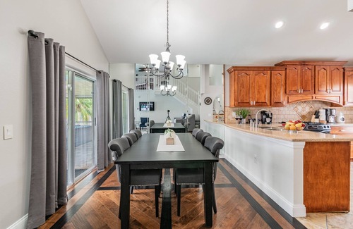 Bearss Plaza House | "Vacation Getaway: Heated private POOL, Outdoor Living, Game Room & Boat Rental"