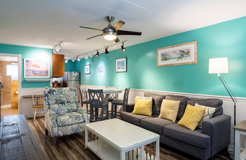 Bradenton Beach Condo | Very walkable to the beach and the pool is 50 feet away.