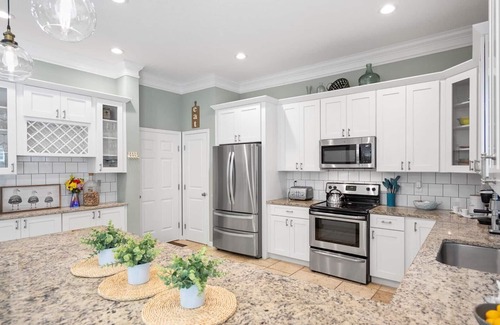 Vilano Beach House | Walk 2 Beach | Gear & Game Room | Private Backyard