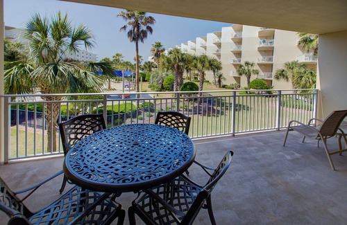 Fort Walton Beach Condo | Waterscape C303 ~ Free Beach Service ~ Great view of the Resort!