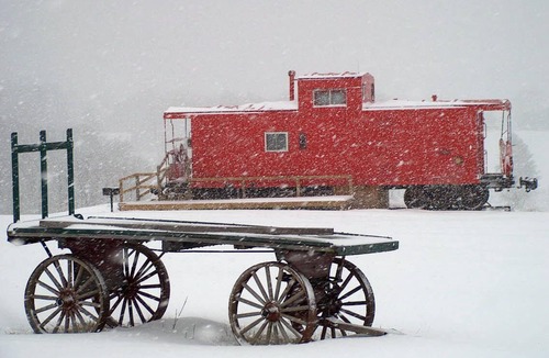 Fancy Gap Cabin | #042 - Authentic Railroad Cabooses And Depot Just Off The Blue Ridge Parkway