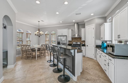 Emerald Waters Village House | 1/2 Block From Private Beach, 7 BR, Remodeled, Theater, Discounted Golf Cart