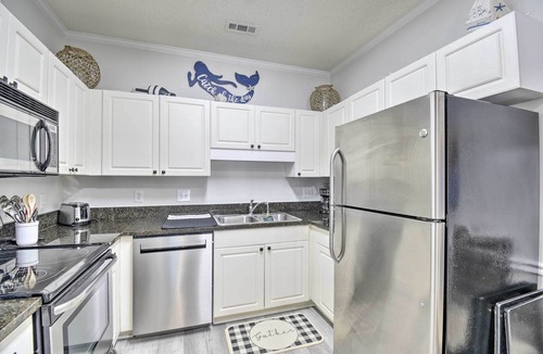 Vaught Condo | 1 Mi to Myrtle Beach Access: Condo w/ Resort Perks