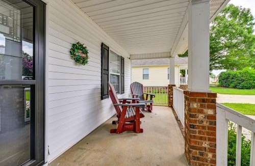 Belmont Historic District House | < 1 Mi to River & Downtown Belmont: Cozy Cottage