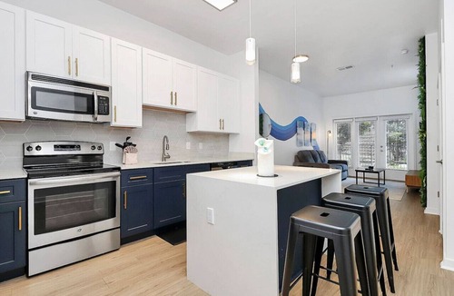 Cherry Apartment | 1BR in Charlotte with Pool, Gym