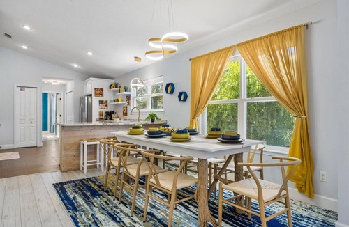 Vilano Beach Villa | 2 min walk to Beach, 2 King BR, Private Deck, Hot Tub, Grill & Fire Pit, Pets OK