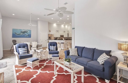 Winslow Reserve House | 200 Yards to Cocoa Beach! Sleeps 8 adults, 3 kids, Private Heated Pool