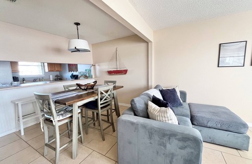 Sugar Beach House | 2BR Gulf Front Complex - Heated Pool - Patio - Ask about WINTER DISCOUNTS!
