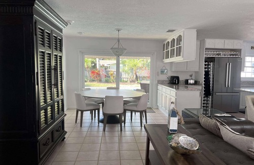 Melbourne Beach House | 4/3 Home on A1A with private beach access WiFi, fitness room & heated pool