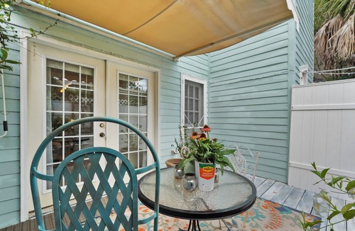 Beach Institute Cottage | 535 E. Gordon St.: 1 BR, 2 BA Cottage in Savannah, Sleeps 2