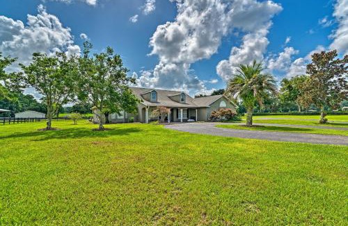 Fellowship House | 6-Acre Retreat Less Than 3 Mi to WEC and Less Than 10 Mi to HITS!