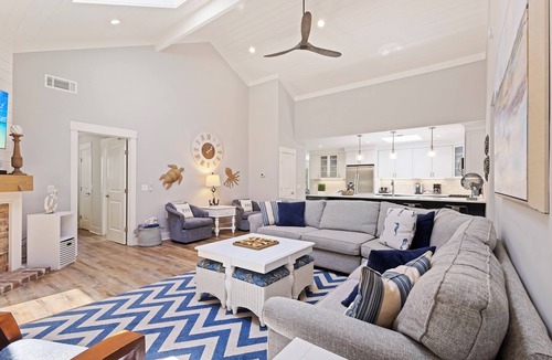North Forest Beach House | 6 Osprey Lane | 1 Min to North Forest Beach | Dog Friendly | Private Pool | Outdoor Fun