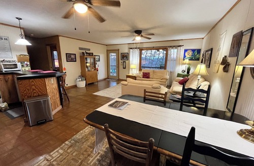 Morganton Cabin | 7 Mi to Downtown Morganton: Cabin w/Fire Pit!