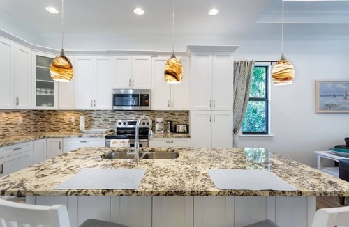 Naples Park House | 833 Naples Oasis: 4BR, Heated Pool, Steps to Beach!
