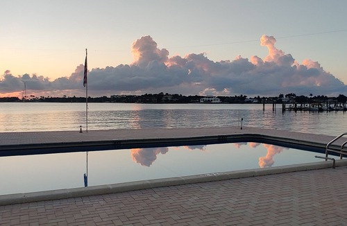 Boynton Beach Condo | A water view from every room. This hidden gem is a must for the winter months.