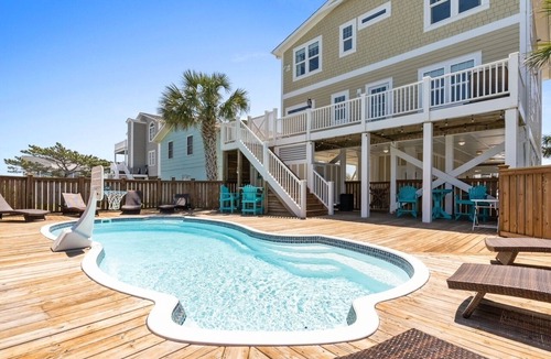 Holden Beach House | Amazing Views Plus Pool & Private Beach Access Make for a Great Family Vacation