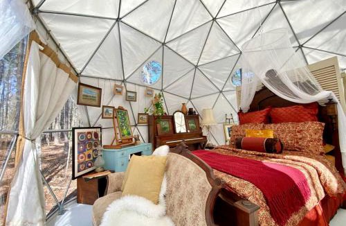 Lake Oconee Other | Artistic Dome Haven Nestled in the Woods near Lake Oconee, Georgia